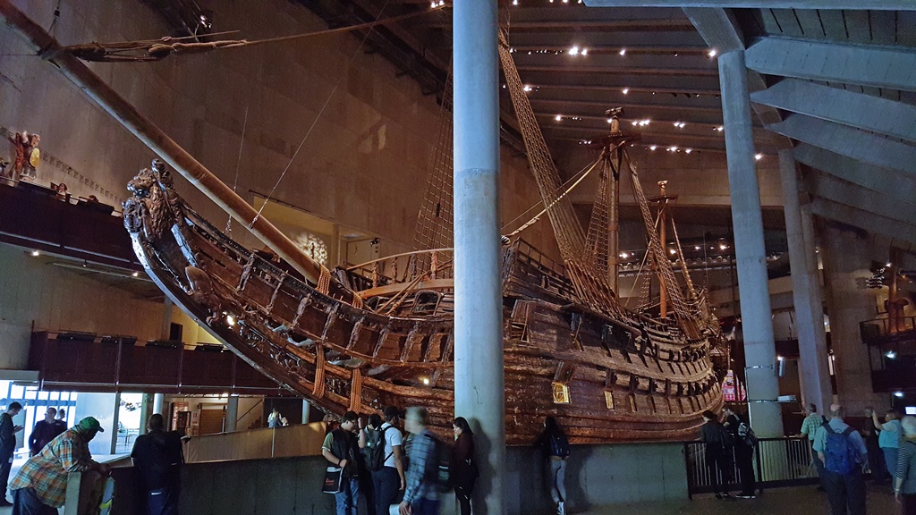 The Vasa, from Port Bow